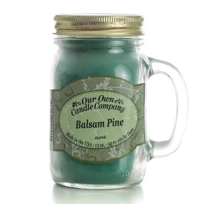 Balsam Pine 13 oz. Mason Jar Candles
