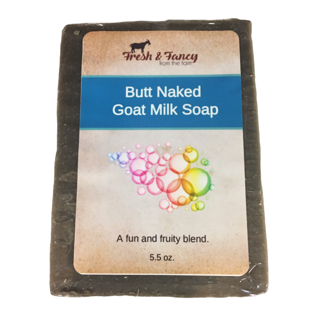 Butt Naked Goat Milk Bar Soap