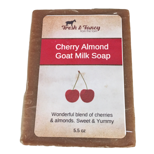 Cherry Almond Goat Milk Bar Soap