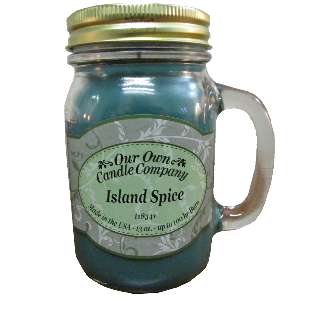 Island Spice - 13 oz. Mason Jar Candles