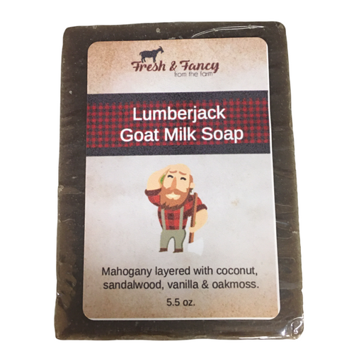 Lumberjack Goat Milk Bar Soap