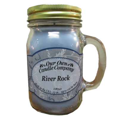 River Rock - 13 oz. Mason Jar Candles