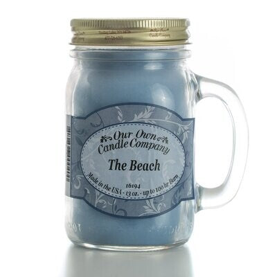 The Beach - 13 oz. Mason Jar Candles