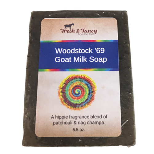 Woodstock 69 Goat Milk Bar Soap